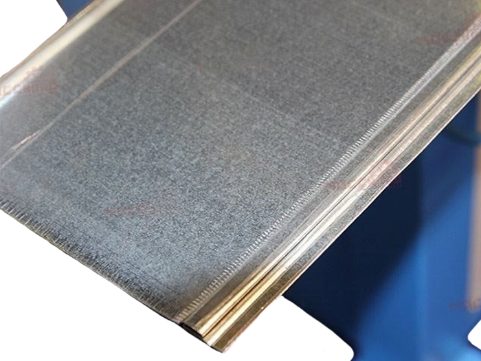 Фальцепрокатный станок LC-12MR (15 фальцев + ролики открытый лежачий фальц)