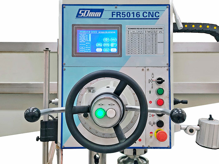 Радиально-сверлильный станок FR 5016 CNC с возможностью нарезания резьбы