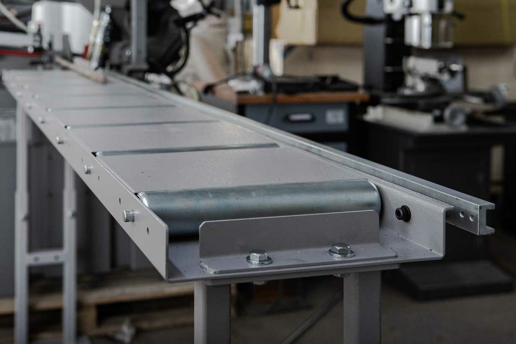 Роликовое расширение рабочего стола в сборе (входное)