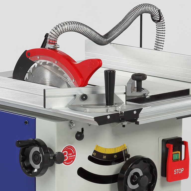 Станок круглопильный с подвижным столом BELMASH TS-250ST1000/400 (S193A)