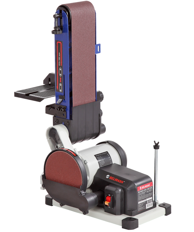 Шлифовальный станок ленточно-дисковый BELMASH BDG 100/152L (S221A)