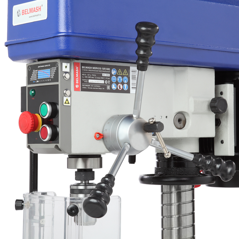 Станок сверлильный вертикальный BELMASH MDP410-16P/400 (S249A)