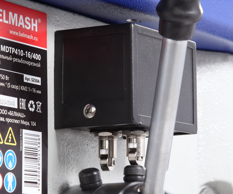 Станок cверлильно-резьбонарезной вертикальный BELMASH MDTP410-16/400 (S250A)