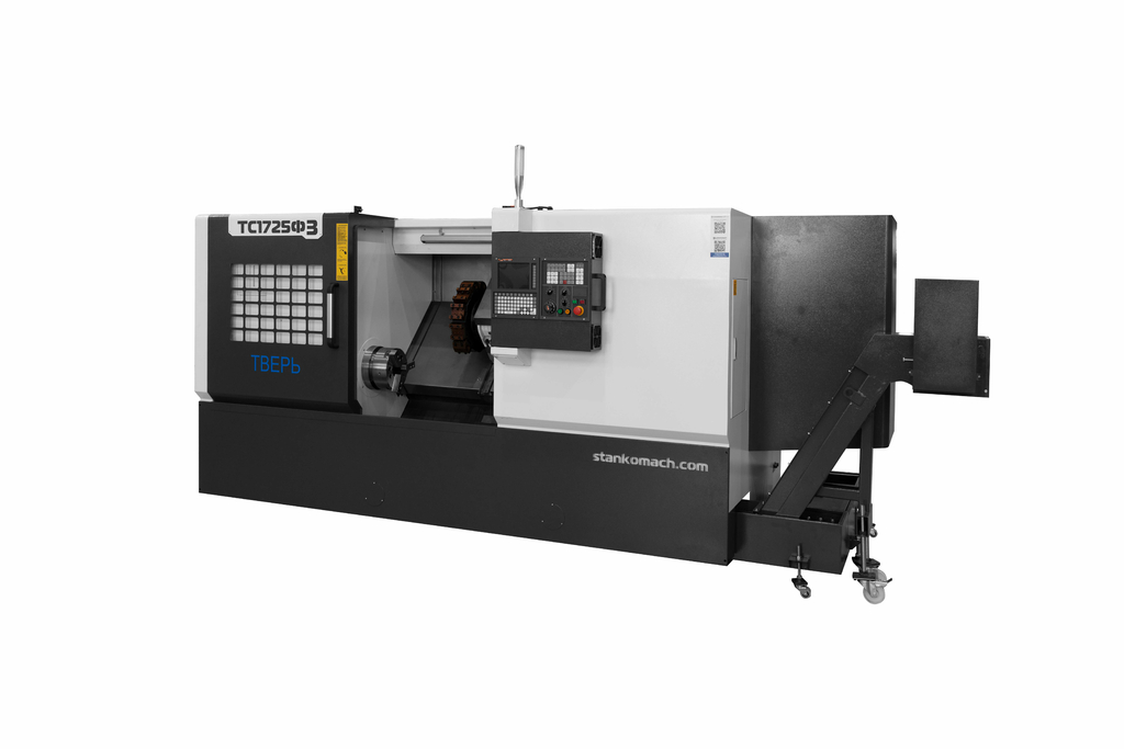 Токарный станок с наклонной станиной ТС1725Ф3