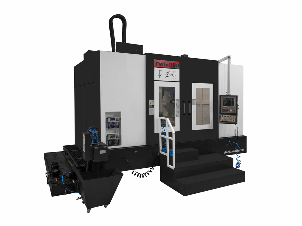 Горизонтально-вертикальный обрабатывающий центр TWIN 800