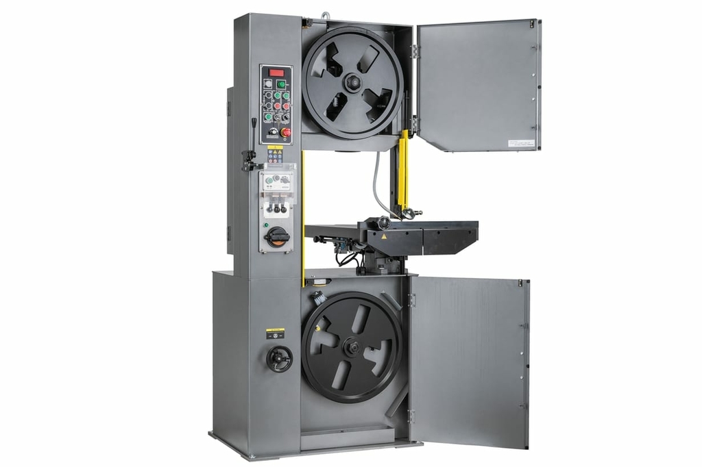 Вертикальный ленточнопильный станок с мех.подачей заготовки JET VBS-2012HE (10000112T)