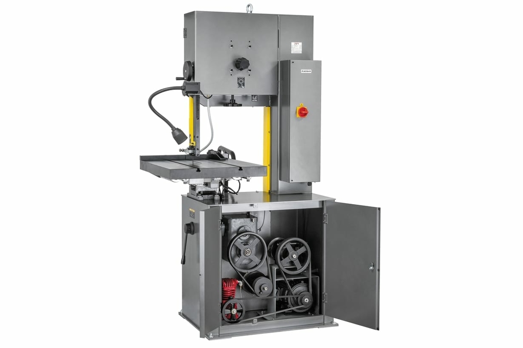 Вертикальный ленточнопильный станок с мех.подачей заготовки JET VBS-2012HE (10000112T)