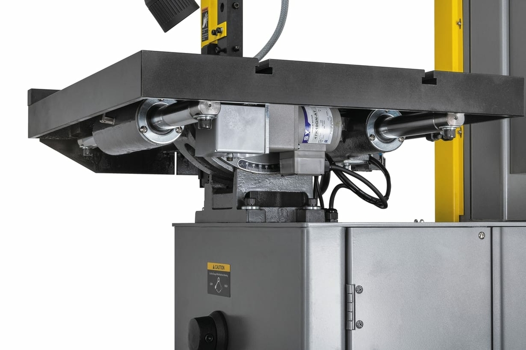 Вертикальный ленточнопильный станок с мех.подачей заготовки JET VBS-2012HE (10000112T)