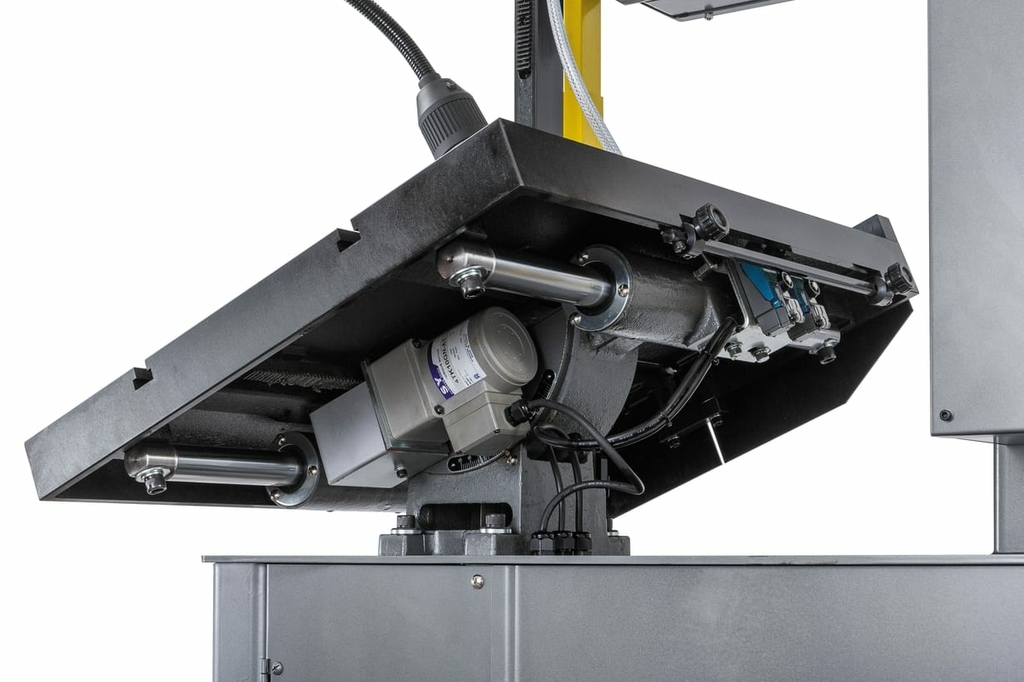 Вертикальный ленточнопильный станок с мех.подачей заготовки JET VBS-2012HE (10000112T)