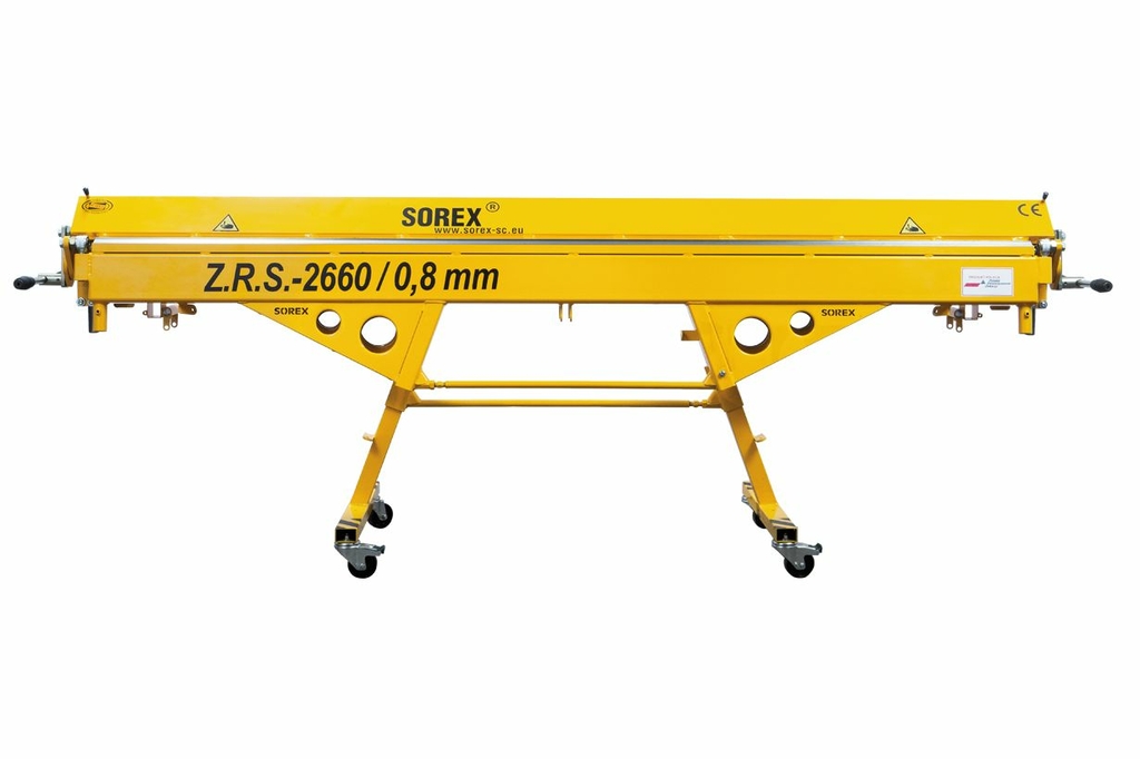 Ручной листогибочный станок SOREX ZRS - 2660/0,80 (ZRS-2660)