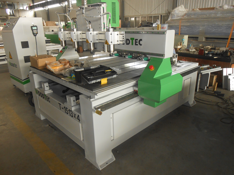 Фрезерно-гравировальный станок с чпу WoodTec T-1513х4