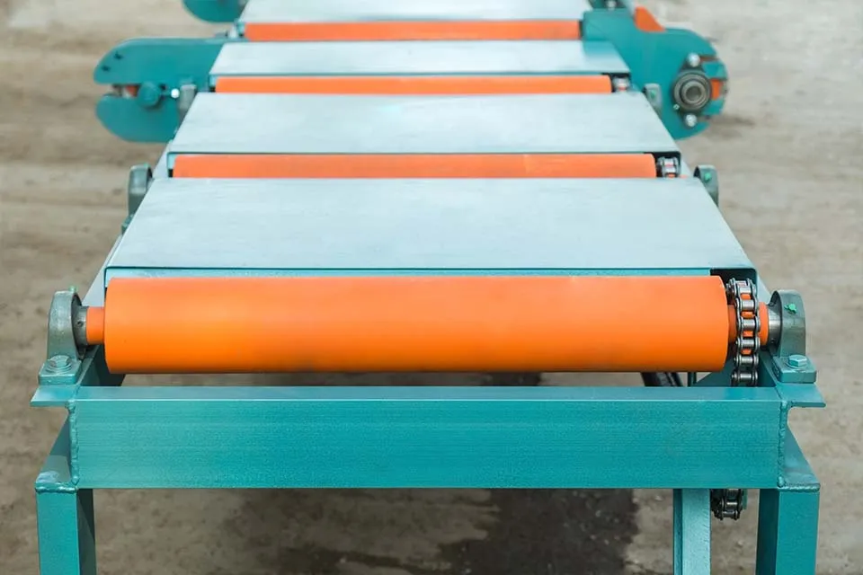 Рольганг с цепным сбросом CRONVER RS-S6