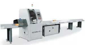 Автоматический торцовочный станок Saifan SF6060 (6 метров) с толкателем