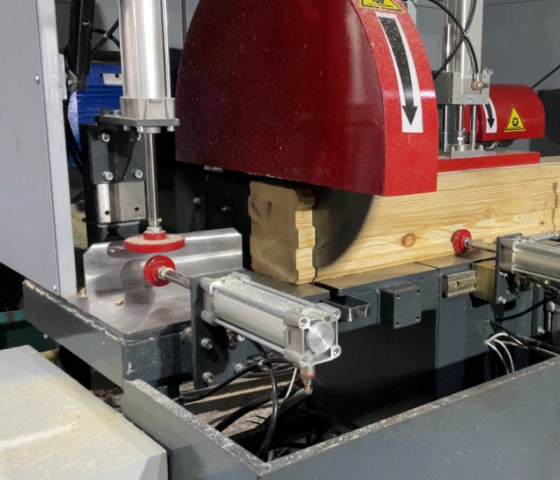 Станок для выборки чашек IRONMAC BLOX 4x4-200 с торцовочным узлом