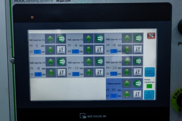 Автоматический рельефно-шлифовальный станок KDT PM7-1300/1000/650