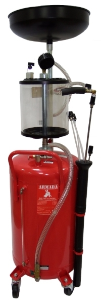 Установка сбора и замены масла 70л с предкамерой ARMADA АS-3197