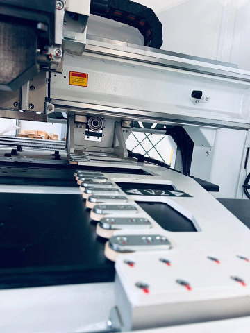 Сверлильно-присадочный центр с ЧПУ Nanxing ND712D