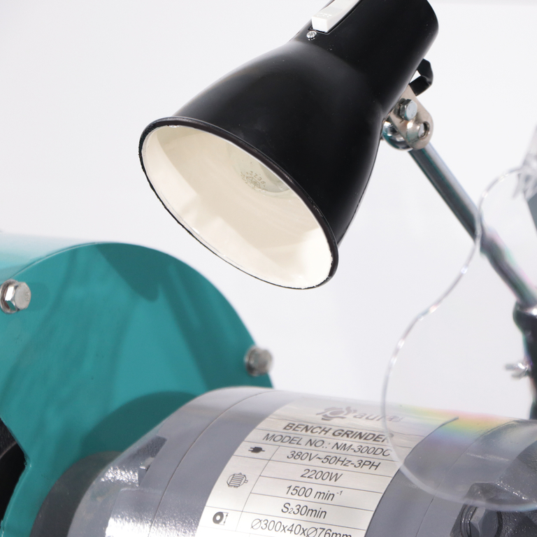 Двухдисковый шлифовальный станок с пылесосом AURA NM-300DC (60300300)