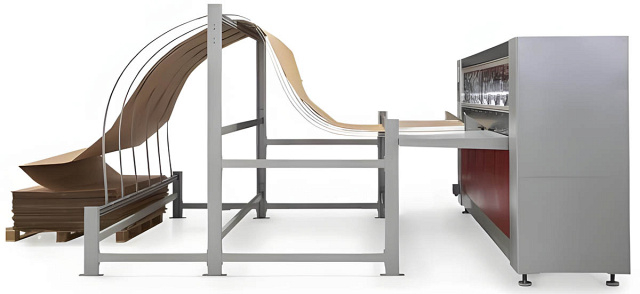 Автоматический рилевочно-резательный станок Intelpack 6-2000 для производства картонных коробок