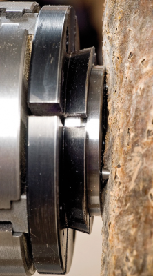 Винтовая вставка, подходящая к токарному патрону с кулачками типа С (AX701456)