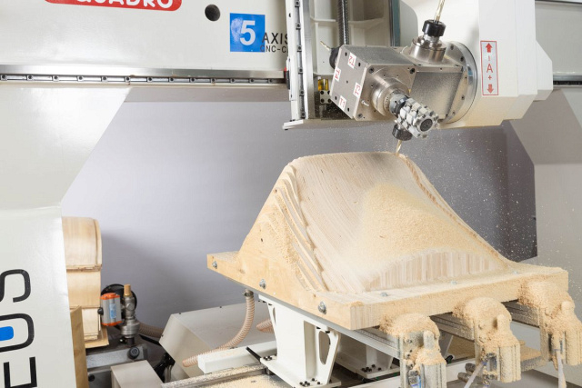 Пятиосевой обрабатывающий центр QUADRO TEOS TEOS