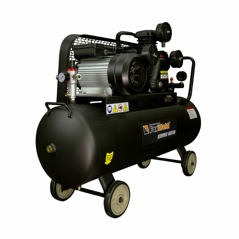 Масляный ременной компрессор AEROMAX 480/100 (пр-во FoxWeld/КНР)