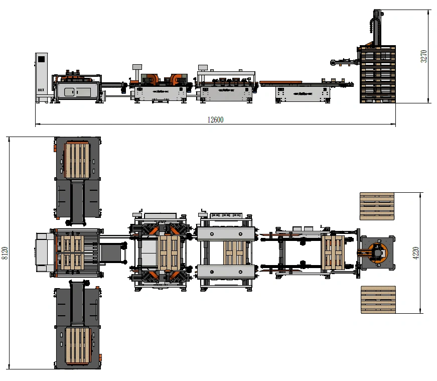 Полуавтоматическая линия сборки поддонов SF 500