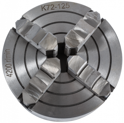 4-х кулачковый патрон Ø125 мм с кулачками (BD11CG-455)