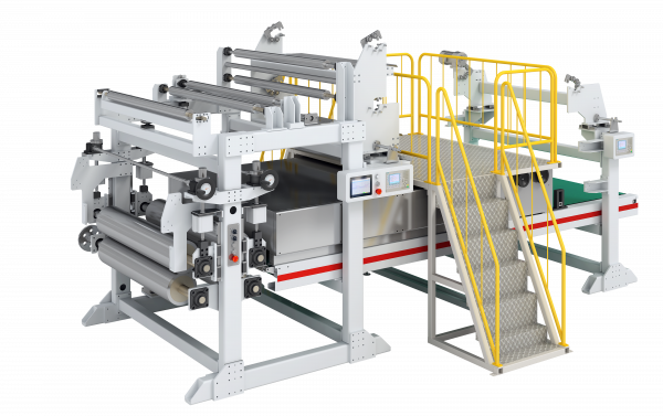 Линия вальцового нанесения УФ-ЛКМ с термотрансферным переносом изображений RICHFRUITS