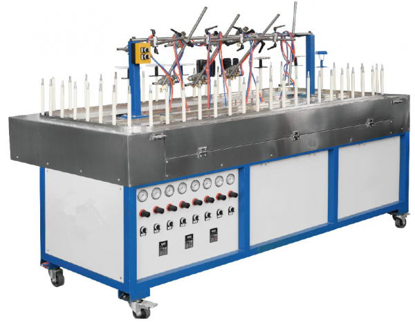 Автоматический станок для покраски мебельных ножек и тел вращения