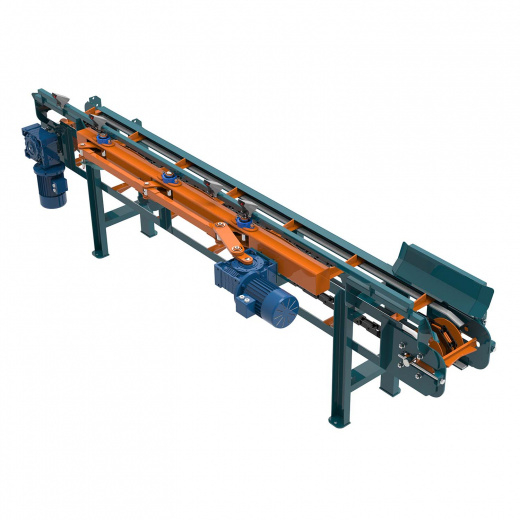 Приемный транспортер с односторонним сбросом CRONVER BT-LS