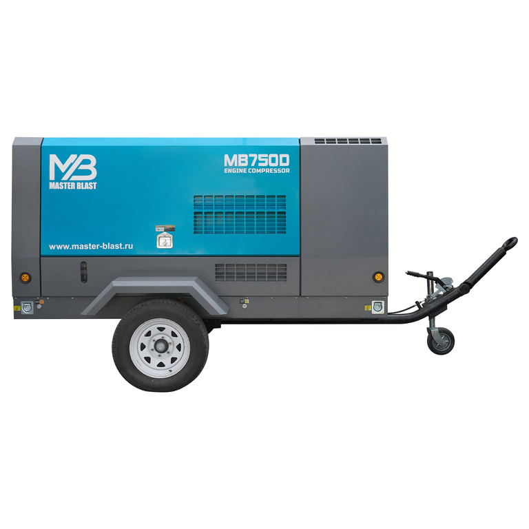 Master Blast MB-750D-21 винтовой дизельный компрессор