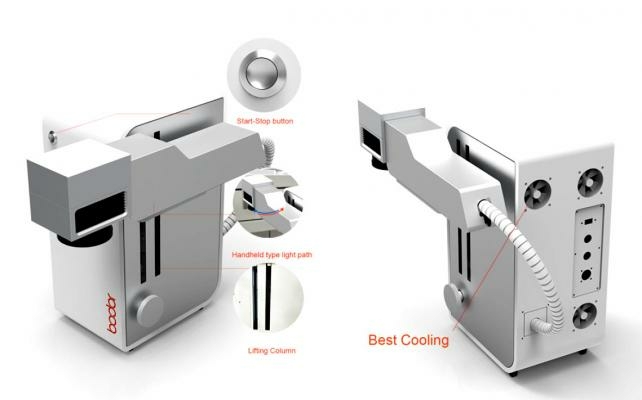 Переносной мобильный лазерный маркировщик Bodor BML30FS