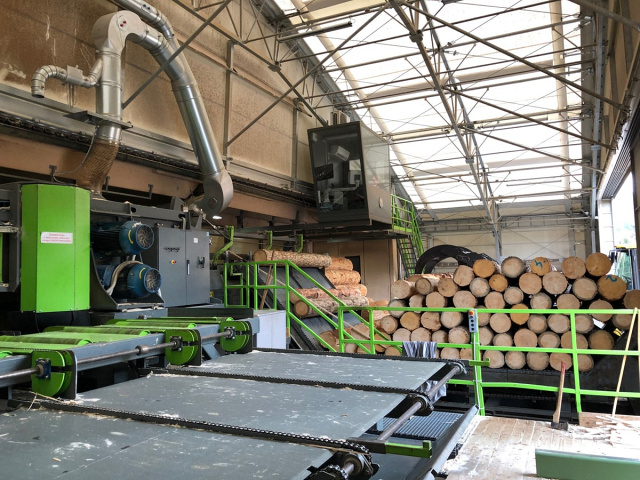 Бревнопильный многопильный станок Mebor SDH-D 340