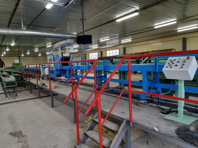 Бревнопильный станок Walter TD-350 KBA (30 + 37 кВт)