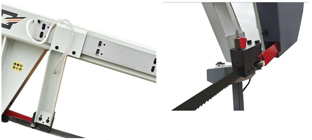 Полуавтоматический ленточнопильный станок MetalMaster BSM-400 MFR