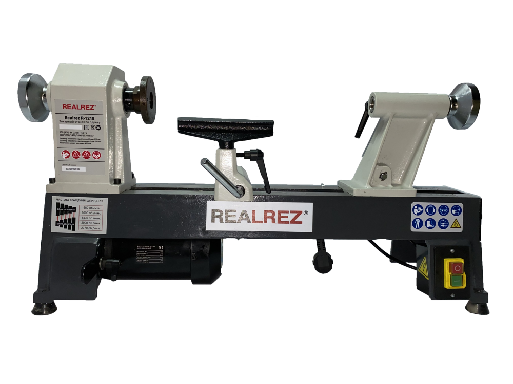Токарный станок REALREZ R 1218 550 W
