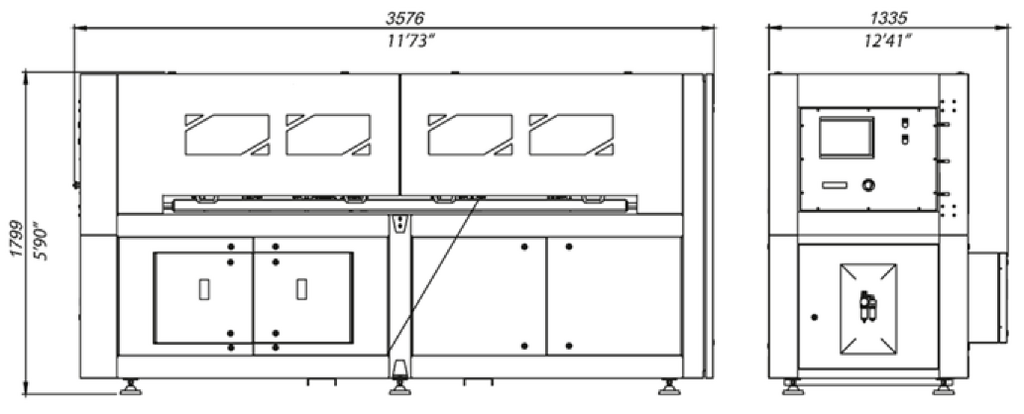 Автоматический станок для резки и рилевки картона NEOBOX 7