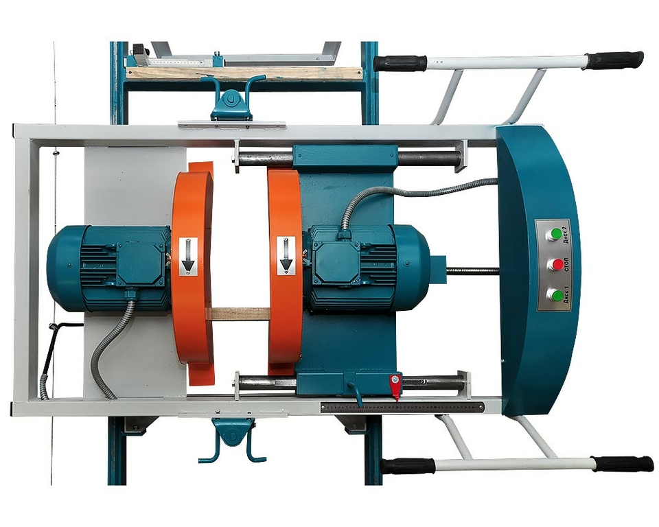 Кромкообрезной двухпильный станок ЦОД - 450