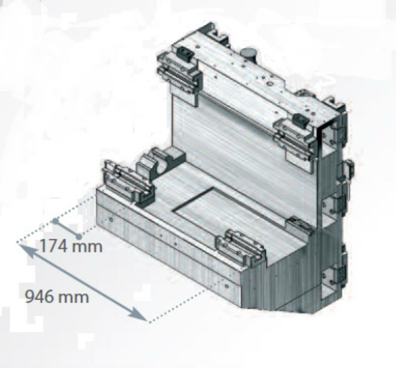 Фрезерный центр с подвижным столом Correa Norma 20