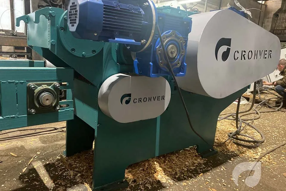 Барабанная рубительная машина Cronver BRM 110