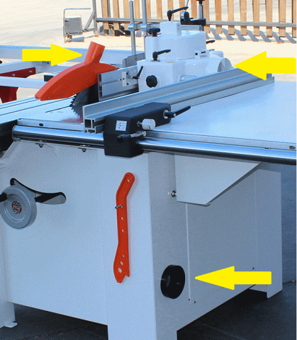 Станок пильно-фрезерный SICAR 400В (каретка 1600)