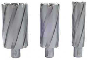 Сверло 65x75 с напаянными твердосплавными пластинами (глубина сверления 75 мм)