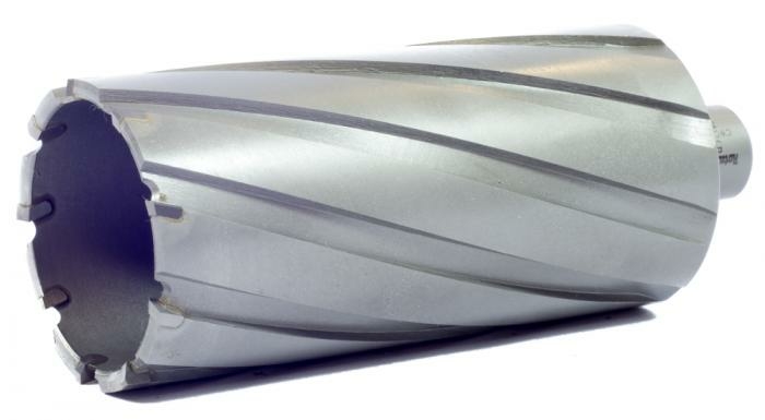 Сверло 26x100 с напаянными твердосплавными пластинами (глубина сверления 100 мм)