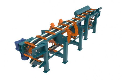 Приемный транспортер с двусторонним сбросом CRONVER BT-LS2