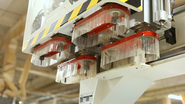 Сверлильно-пазовальный обрабатывающий центр с ЧПУ QUADRO STICK 4х2 STICK 4х2