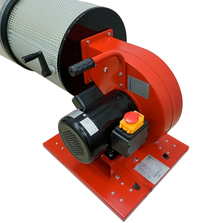 Стружкоотсос jib dc230mc производительность 850 м³/час мощность двигателя 0,75 квт уровень фильтрации 1 мкм