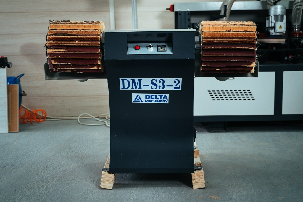 Щеточно-шлифовальный станок DELTAMACHINERY DM-S3-2