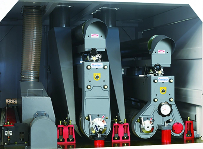 Калибровально-шлифовальный станок с шейперным валом Finetech SPR-RP 700