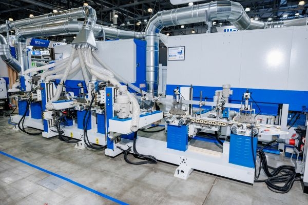 Автоматический шлифовальный станок для погонажных изделий KDT L-S2W7